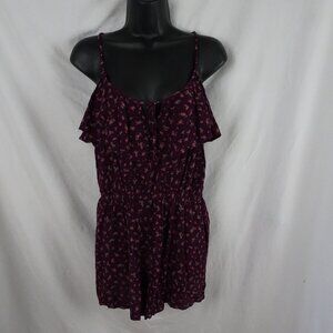 Moral Fiber Floral Romper Size L